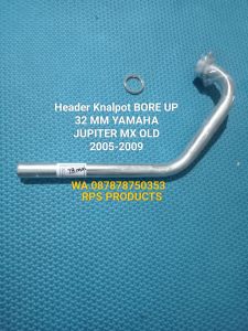 Leher Knalpot BORE UP 28 MM YAMAHA JUPITER MX OLD 2005 2009 Tebal Berkualitas