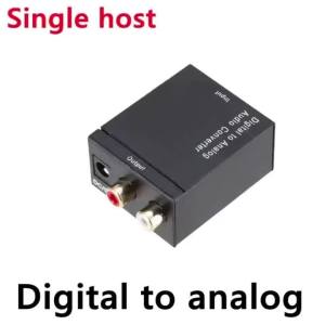 Digital to Analog Audio Converter Digital Optical CoaxCoaxialToslink to Analog RCA L/R Audio Converter Amplifier Adapter