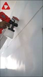 Fyseus by Mitsushi Electric Spray Paint Gun High Power High Pressure Portable Sprayer Household Airbrush Adjustable Nozzle Home DIY Tool