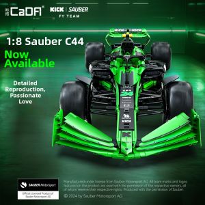 CaDA | F1 Sauber C44 Building Block Car Model Educational Toy for Boys