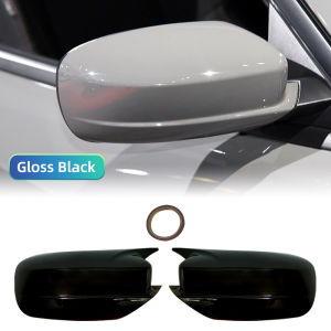Cặp Nắp Gương Chiếu Hậu Bên Cánh Cho Dodge Charger 2011-2022 Vỏ Gương Chiếu Hậu Vỏ Vỏ Kiểu Sừng Bò