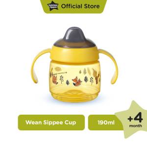 [New Arrival ]TommeeTippee Superstar weaning sippee cup 4m+/190ml Yellow