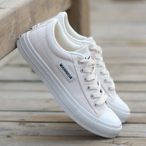 Warrior Mens Shoes Summer Breathable Canvas Shoes for Men Low Ankle Korean Style Trendy Casual Sneakers Joker Student Board Shoes for Men