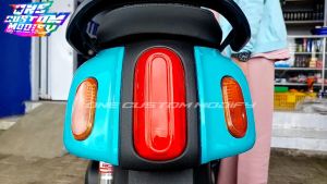 LAMPU REM FAZZIO 8 10 MODE RUNNING OTOMATIS MANUAL LAMPU VARIASI BELAKANG STOPLAMP
