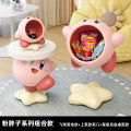 Large Resin Cartoon Kirby Statue Living Room Decorative Stand Tea Table Gift Bedside Table Storage Organizer Creative Home Decor. 