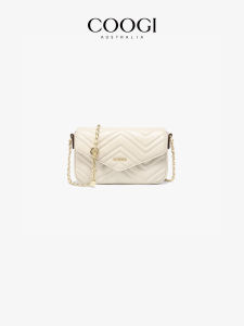 COOGI Womens Crossbody Shoulder Bag 2025 New Style Commuter Versatile British Style Pure Color Casual Handbag