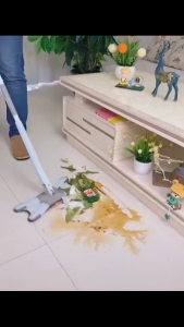 Flat Mop For Floor Mop With Squeezer Heavy Duty Mop Cleaning Floor Easy Squeeze And Spin Map With Spinner For the Floor