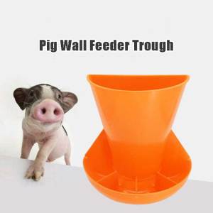 Wall Mounted Farm Pig Feeder Automatic Pig Feeder Trough For Piglet Farming Equipment