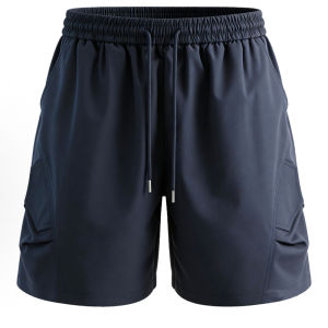 OUMULONG | Quick Drying Icy Silk Work Shorts for Men