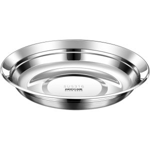 GEDO | Thickened Food Grade 316 Stainless Steel Plate Anti-Overflow