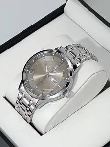 FUGUIJIAREN | Waterproof Dual Calendar Stainless Steel Luminous Watch