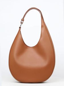 Aidrani | Genuine Cowhide Leather Women Hobo Bag Adjustable Sling Shoulder Bag Large Capacity Crescent Purse for Travel