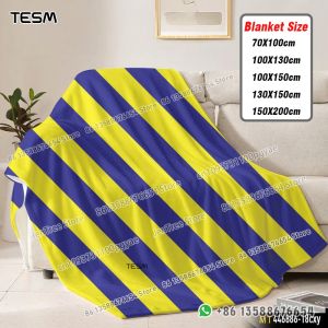 TESM Ultra-Soft Flannel Blanket All Seasons - Perfect as Kids Bedding Bed Cover Mattress Pad Summer Air-Conditioning Blanket