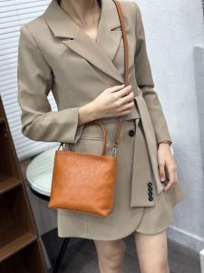 SHUCAI | Womens Genuine Leather Handbag Luxury Deisgner Brand Ladies Shoulder Crossbody Purses Bags for Woman Underarm Tote Bag 2026 New