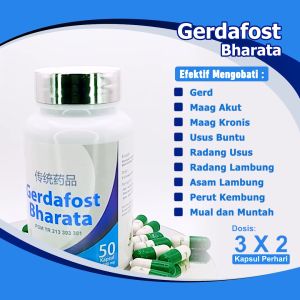 Obat Usus Buntu Gerd Maag Kronis Radang Saluran Cerna - Gerdafost Bharata Garansi 100% Original