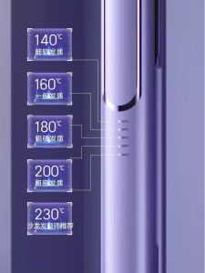 Bàn Chải Ủi Tóc Điện Hai Trong Một Ủi Thẳng Và Xoăn Ủi Thẳng Chống Cháy Tóc Âm Ion Bảo Vệ Tóc Cho Học Sinh