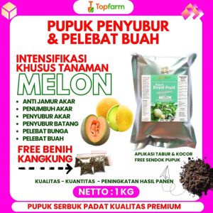 Pupuk Pemanis Buah Melon / Pembesar Buah Melon / Booster Melon / Pupuk Pembesar Buah Melon / Obat Penyubur Tanaman Melon / Pupuk Untuk Buah Melon