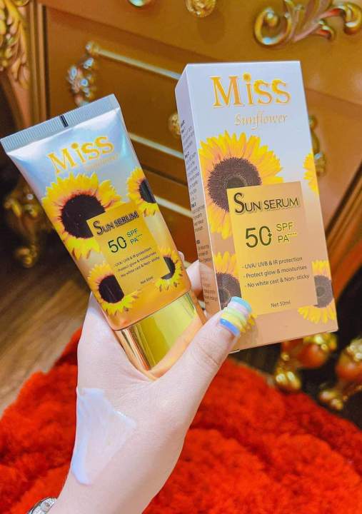 Sun Serum MISS SUNFLOWER Lazada
