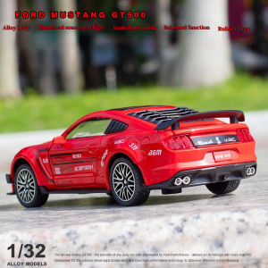 【WJ】 1: 32 Mô Hình Mô Phỏng Bằng Hợp Kim Ford Mustang GT Xe Hợp Kim Mô Hình Với Sự Phục Hồi 4 Mở Vành Đai Âm Thanh Và Ánh Sáng Đồ Chơi Trẻ Em