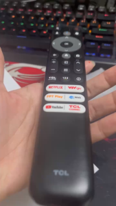 Remote tivi TCL giọng nói 6nut Điều khiển tivi hàng sịn tặng kèm pin sử dụng