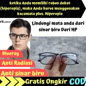 Kacamata Baca Plus Pria Wanita Frame Kotak Anti Radiasi Komputer Hp Lensa Photocromic Blueray Kacamata Super Fokus Pria Kacamata Baca Rabun Dekat Kacamata Plus Cowok Kacamata Baca Plus Auto Focus Kacamata Otomatis Baca Auto Fokus Kacamata Baca Elegan