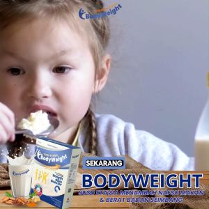 BodyWeight Susu Kambing Etawa Penggemuk Badan Susu Etawa Membantu Meningkatkan Nafsu Makan dan Masa Otot Kemasan 250gr Paket 1 Box
