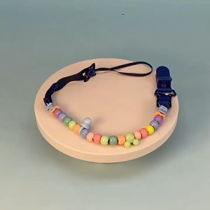 Baby Pacifier Clip Chain / Cute Pacifier Clip Soother Teether Chain