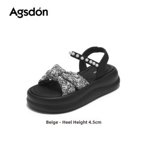 Agsdon | Comfortable Thick Sole Lazy One-Strap Sports Sandals