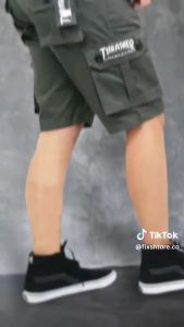 PAKET MURAH CELANA CARGO PENDEK PRIA 4 PCS 100 RIBU-CELANA CARGO RIP PINGGANG KARET//CELANA DISTRO TERMURAH//CELANA GEMBOL PRIA