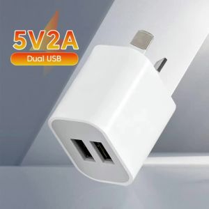 OLAF | Bộ Sạc USB Nhanh 5V 2A Hai Cổng Đầu Cắm AU Dành Cho Huawei Xiaomi Samsung - Sạc Nhanh Điện Thoại Di Động