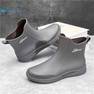 XIANXINGREN | Slip-Resistant Waterproof Mens Rain Boots Insulated