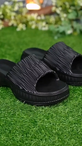 Sandal Slop Wanita Model Korean Premium Platform EVA Non Slip Sole