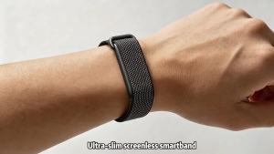 VWAR AIR Screenless Fitness Tracker AI Health Analysis Ultra-Light Smart Band Blood Oxygen 10m Waterproof 176 Sports Smart Watch