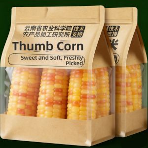 Fresh Sticky Baby Corn Instant Vacuum Packed