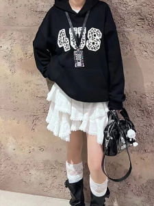 Váy Ngắn Chữ a Màu Trắng Cạp Cao Không Đều Phong Cách Pháp Mùa Xuân Hè Thường Ngày Đa Năng Váy Ngắn Bánh Cỡ Nhỏ