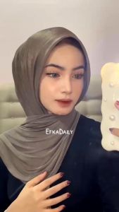 pashmina shimer silk luxury / Hijab Pashmina shimmer silk premium