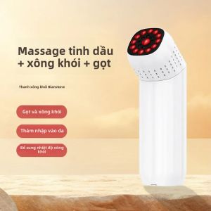 Dụng Cụ Massage Đa Năng Cầm Tay Tích Hợp Châm Cứu Đá Nóng Làm Đẹp Dụng Cụ Cạo Gió Chăm Sóc Sức Khỏe Tại Nhà