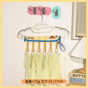 Portable Foldable Travel Clothesline Perfect for Business Trips And Hotel Use Small Clip for Underwear And Socks
