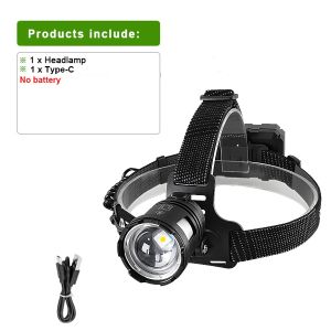 38000000LM Ultra Bright LED Headlight Most Powerful Headlamp 4500M Strong Light Head Torch Outdoor Head Lantern Fishing Hunting