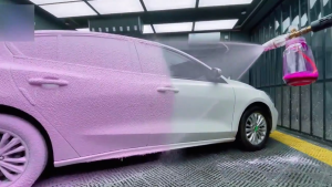 Car Wash Soap Pink Foaming High-FoamingConcentrated Formula For Greater Cleaning ActionSafely Lifting DirtGrime And Residues
