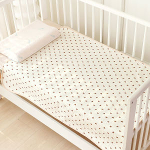 70x50cm Washable Muslin Cotton Changing Pads Portable - Breathable Leak Proof Mattress Pad Protector Baby Changing Mat for Toddler Kids