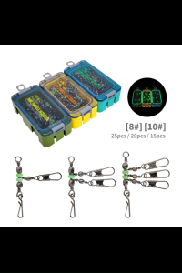 NOMADISM Octopus Fishing Interlock Snap Swivel Connector