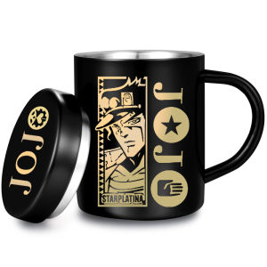 จ๊อกโกะ แอดเวนเจอร์แก้วสแตนเลส แก้วน้ำธีมอนิเมะ ที่วางเครื่องดื่มคอสเพลย์อนิเมะ ต้นกำเนิดจากญี่ปุ่น ดีไซน์