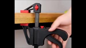 Bộ Kẹp Gỗ 4 Inch F Hard Quick Release Ratchet Clip Kit Với Thanh Kẹp Nylon - Bộ Dụng Cụ Cầm Tay Thợ Mộc Dài Kẹp Nhanh