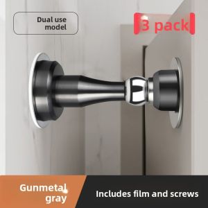 YANU | Strong Magnetic Door Stop No Drilling Anti-Collision Silent Durable