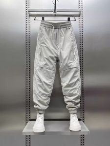 Quần Ống Rộng Mùa Hè Nhanh Khô Ngoài Trời Thường Ngày Quần Công Sở Quần Harem Quần Nine-Five Thời Trang Nam