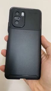 Redmi 13 4G/Note 13 Pro Plus/12 Pro/11S/10/10S/Poco M3/X5/F5/Xiaomi 13/12T/11T/11 lite Carbon Fiber Shock-proof Silicone Case