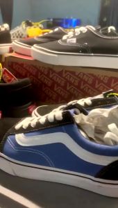 VANS OLD SKOOL Classic Slip On Womens Mans Low-Top sneakers KASUT PEREMPUAN LELAKI