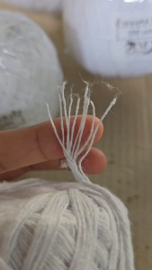 [ร้านศรีโม๊ะ] สายสิญจน์ ด้าย 9 เส้น ฝ้าย ไส้เทียน สำหรับงานพิธีมงคล 25-1000 เมตร