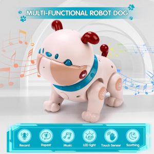 VersaMarts Dodo AI Robot Dog Toy for Kids 3+ | Voice Control LED/Sound FX Smart Companion | STEM Learning Birthday Gift
